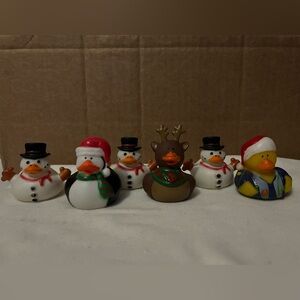 Rubber Ducky Productions, Inc. Holiday Rubber Duck Set - Festive Colors